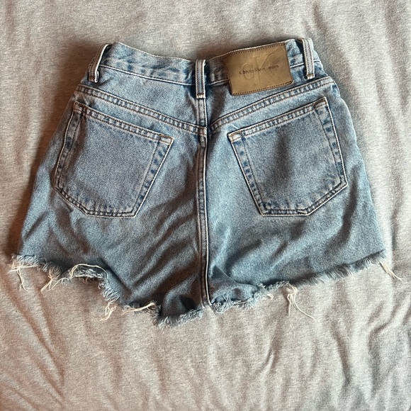 Vintage Handmade Calvin Klein Cut-Off Shorts - Picture 2 of 4
